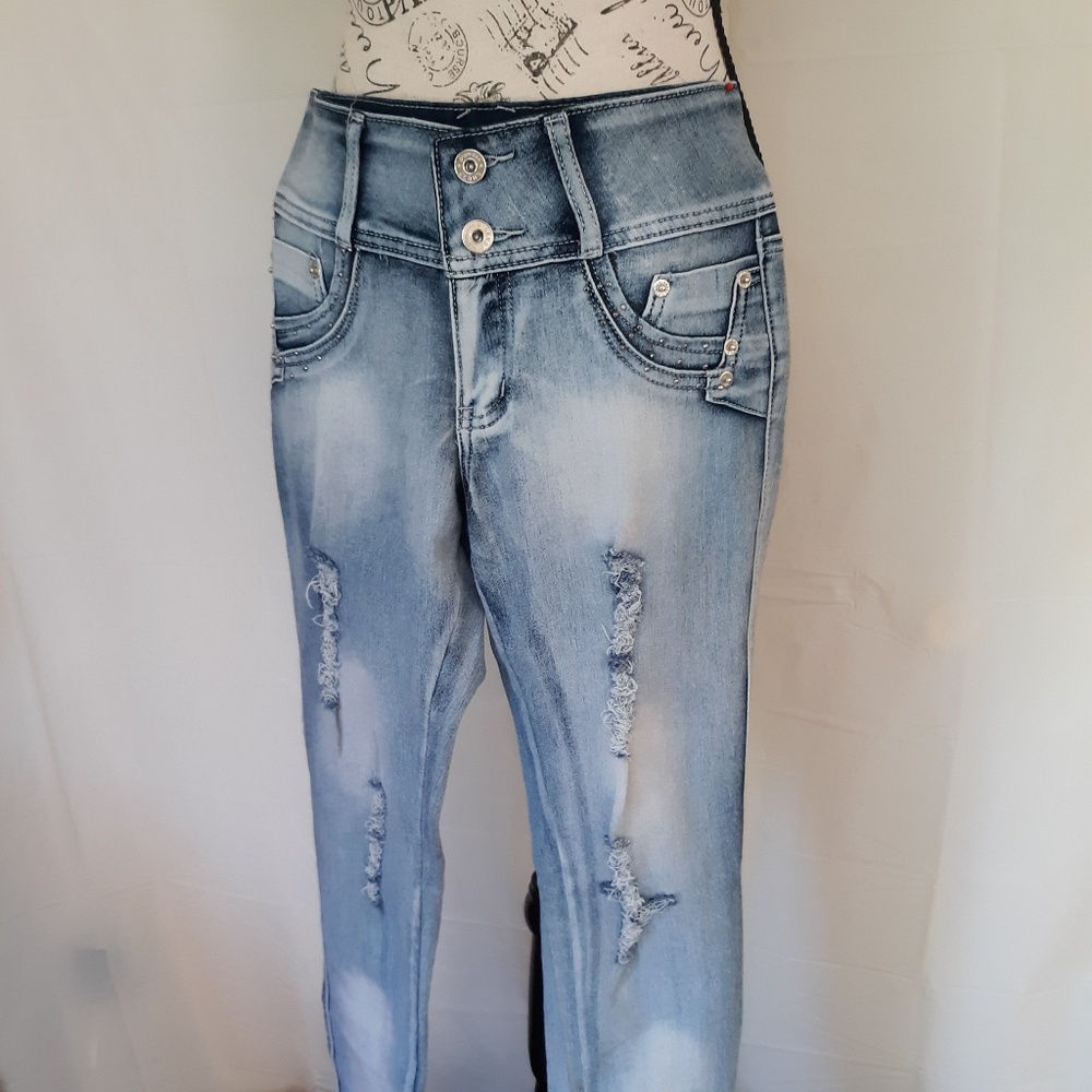 JW MAXX HI WAIST SKINNY JEANS